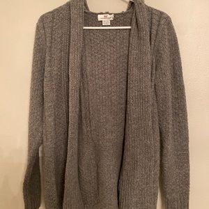 cozy vineyard vines cardigan (RUNS BIG)